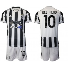 Juventus Paulo Dybala 10 Bambino Maglia Prima 2021/2022 Manica Corta (+ Pantaloncini) 